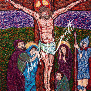 Christ Crucified (Into thy hands I commend my Spirit) - original painting