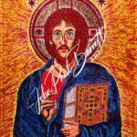 Christ Pantocrator (Lord Omnipotent and Judge) - Original painting